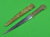 Antique Old North African Africa Custom Hand Made Fighting Hunting Knife Dagger