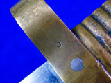 Antique Old US Civil War Bayonet Short Sword w/ Scabbard