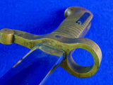 Antique Old US Civil War Bayonet Short Sword w/ Scabbard