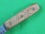 Antique Old US Hunting Fighting Skinner Knife 10