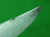 Rare Antique Old US LAMSON & GOODNOW Hunting Stag Knife & Sheath