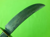 Antique Old US Well Made Bowie Curved Blade Fighting Knife