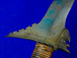 Antique Old Philippines Philippine Moro Kris Curved Blade Sword