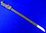Antique Spanish Spain Cuba Cuban 19 Century Eagle Head Machete Sword with Scabbard