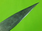 Antique Old Spanish Spain Italy Italian Fancy Dagger Fighting Knife w/ Scabbard