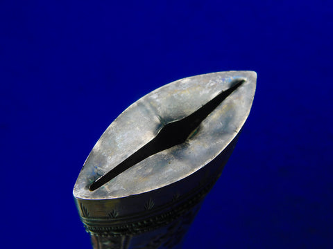 Antique Turkish Ottoman Islamic Wootz Damascus Gold Silver Dagger Shor ...