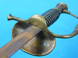 Antique US 19 Century Civil War Veteran's GAR Sword w/ Scabbard