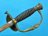 Antique US 19 Century Civil War Veteran's GAR Sword w/ Scabbard