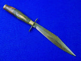 Antique Old US 19 Century Fighting Hunting Knife