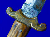 Antique Old US British English Sheffield Made 19 Century Dagger Fighting Knife