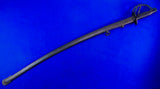 Antique US Civil War Mansfield & Lamb Model 1860 Cavalry Sword w/ WW1 Scabbard