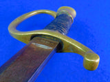 Antique US Civil War 19 Century Ames Artillery Sword w/ Scabbard