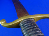 Antique US Civil War 19 Century Ames Artillery Sword w/ Scabbard
