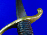 Antique US Civil War 19 Century Ames Artillery Sword w/ Scabbard