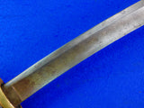 Antique US Civil War 19 Century Ames Artillery Sword w/ Scabbard
