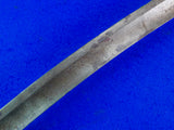 Antique US Civil War 19 Century Ames Artillery Sword w/ Scabbard