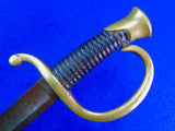 Antique US Civil War 19 Century Ames Artillery Sword w/ Scabbard