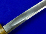 Antique US Civil War Remington Zouave Bayonet Sword with Scabbard