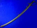 Antique US Civil War Model 1818 Nathan Starr Contract Sword Saber w/ Scabbard