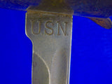 Antique US WW1 WWI Navy Cutlass Sword