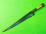 Antique Very Old Indo Persian Persia Huge Fighting Knife