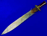 Antique Vintage Old Africa African Short Sword Fighting Large Knife