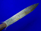Antique Vintage Old Africa African Short Sword Fighting Large Knife