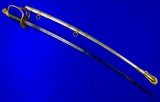 Antique Vintage Old US German Made URRM Fraternal Lion Head Sword w/ Scabbard