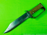 Antique WW1 Custom Made Large Bowie Knuckle Knife
