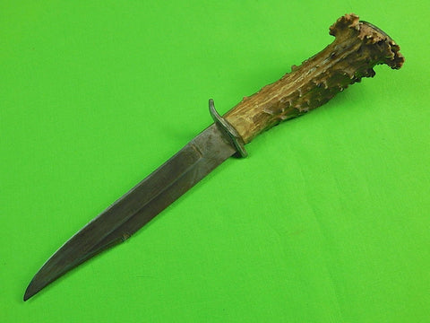 RARE Antique WW1 German Germany PROVIDENCE Cutlery Stag Fighting Knife
