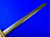 Antique Old 19 Century Fraternal Masonic Short Sword with Scabbard