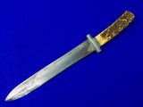 Antique Old US Custom Made Handmade Sword Blade Large Hunting Fighting Knife