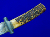 Antique Old US Custom Made Handmade Sword Blade Large Hunting Fighting Knife