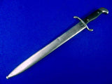 Argentina WW1 Antique German Made Matching # Bayonet Short Sword w/ Scabbard