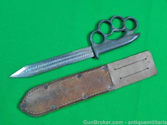 Australian Australia WW2 Fighting Knuckle Knife i – ANTIQUE