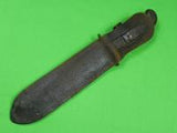 Australian Australia WWII WW2 Fighting Knife w/ Sheath