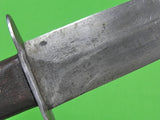 Australian Australia WWII WW2 Fighting Knife w/ Sheath