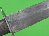 Australian Australia WWII WW2 Fighting Knife w/ Sheath