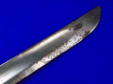Austrian Austria WW1 Short Sword Large Knife with Scabbard