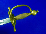 Austrian Austria Antique WW1 German Made Officer's Sword w/ Scabbard