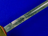 Austrian Austria Antique WW1 German Made Officer's Sword w/ Scabbard