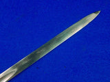 Austrian Austria Antique WW1 German Made Officer's Sword w/ Scabbard