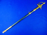 Austrian Austria Antique WW1 German Made Officer's Sword w/ Scabbard