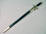 Antique Austrian Austrian WW1 Period Fireman's Dagger Short Sword w/ Scabbard
