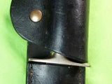Vintage Custom Hand Made BOB SALPAS Fighting Hunting Knife & Sheath
