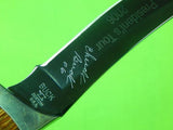 US BUCK Limited Edition President's Tour 2006 Custom Shop Hunting Knife & Sheath