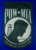 Vintage US POW MIA You Are Not Forgotten Black Nylon DouVintage US POW MIA You Are Not Forgotten Black Nylon Double-Sided Banner Flag Media 1 of 4ble-Sided Banner Flag 