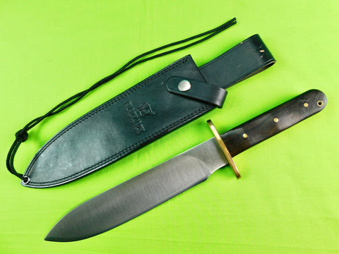 Blackjack Seki Japan Warner Moran Rio Grande Large Bowie Knife w/ Sheath