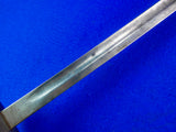 Brazilian Brazil German Made WW1 Cavalry Sword w/ Scabbard