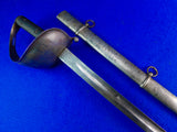 Brazilian Brazil German Made WW1 Cavalry Sword w/ Scabbard